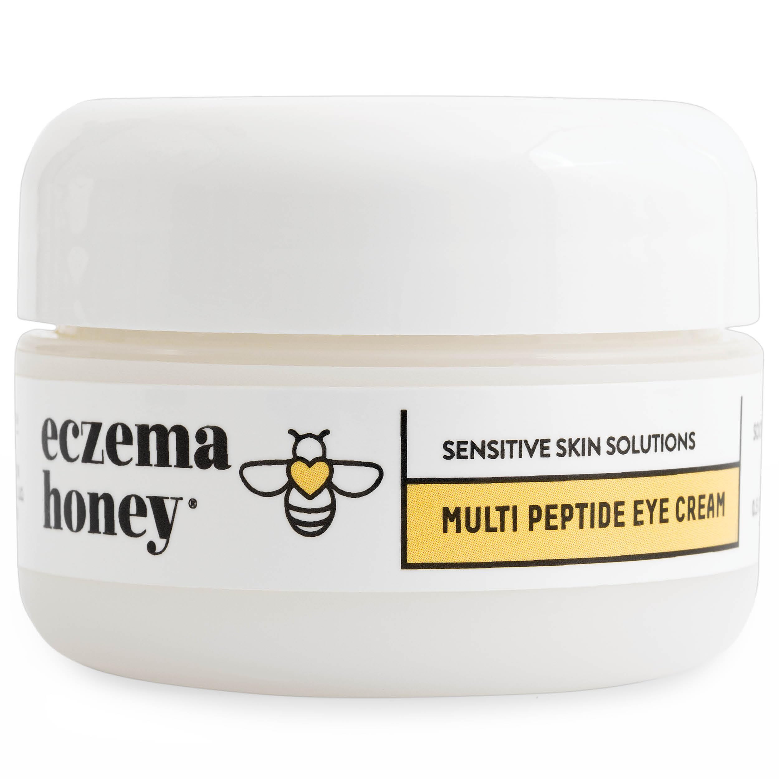 ECZEMA HONEY Multi Peptide Eye Cream - Anti Aging Eye Cream for Dark Circles & Puffiness - Facial Skin Care Products for Eczema,