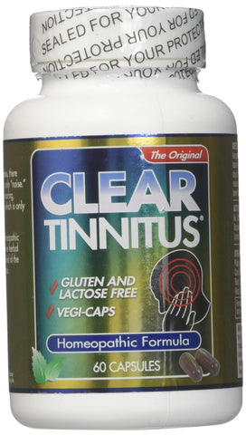 Clear Products Clear Tinnitus ,60 Count (Pack of 2)