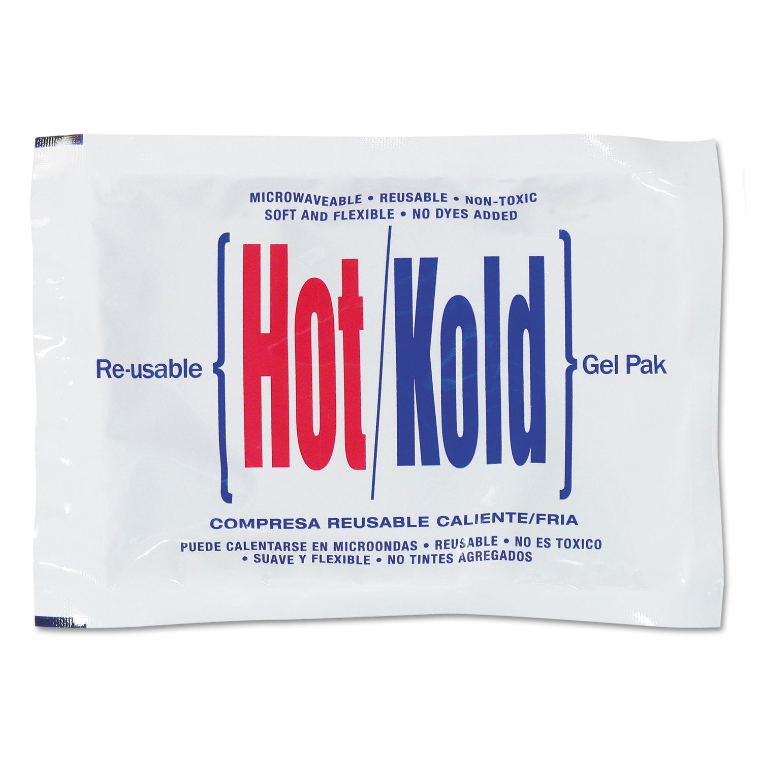 PhysiciansCare 13462 Reusable Hot/Cold Pack, 8.63-Inch Long, White
