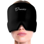 TheraICE Migraine Relief Cap, Soothing Headache Hat Ice Pack Mask, Face Cold Compress Cooling Gel Head Wrap Products for Tension
