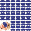 Tarpop 200 Pcs Eye Mask Sleeping Blindfold Eye Cover with Adjustable Strap for Games Party Team Building Travel Individually Wra