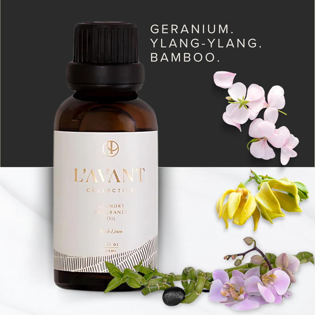 LAvant Collective | Essential Oils for Laundry - Dryer Balls Scents - Scented Fragrance Essential Oil Drops | Fresh Linen Laundr