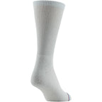 MediPEDS 8 Pair Diabetic Crew Socks with Non-Binding Top, White, Shoe Size: Shoe Size: Men 7-12 and Ladies 10-13