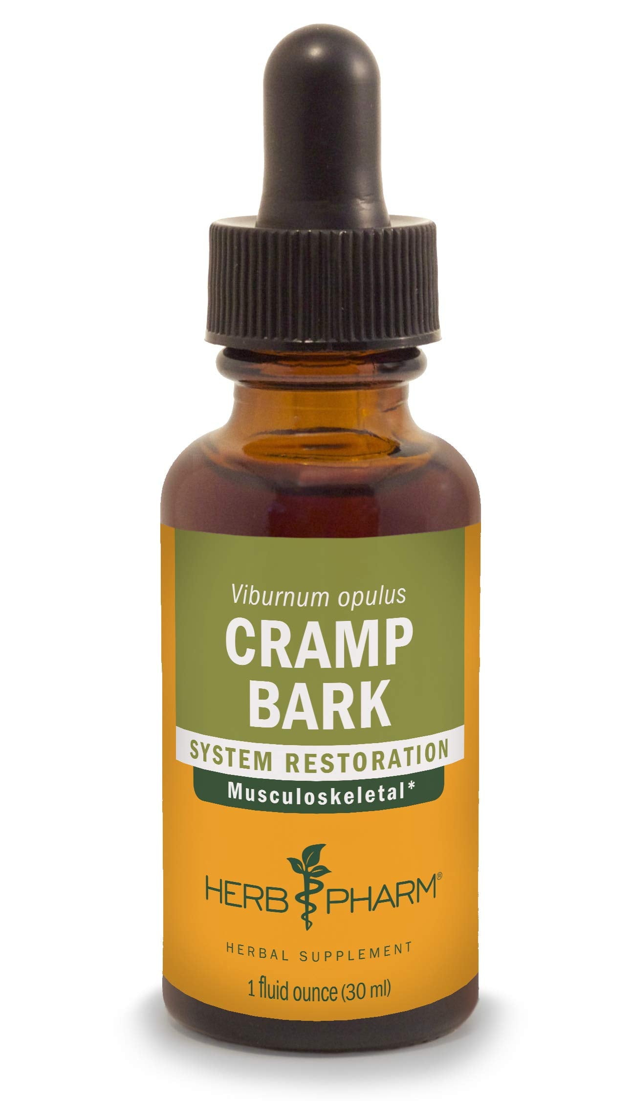 Herb Pharm Cramp Bark Extract for Musculoskeletal Support - 1 Ounce (DCRAMP01)