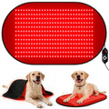 Red Light Therapy Mat for Dogs, 23.6 x 39.4 Inches Pet Light Therapy Mat, 360 LED Beads, 660nm & 880nm Light, Timer and Controll