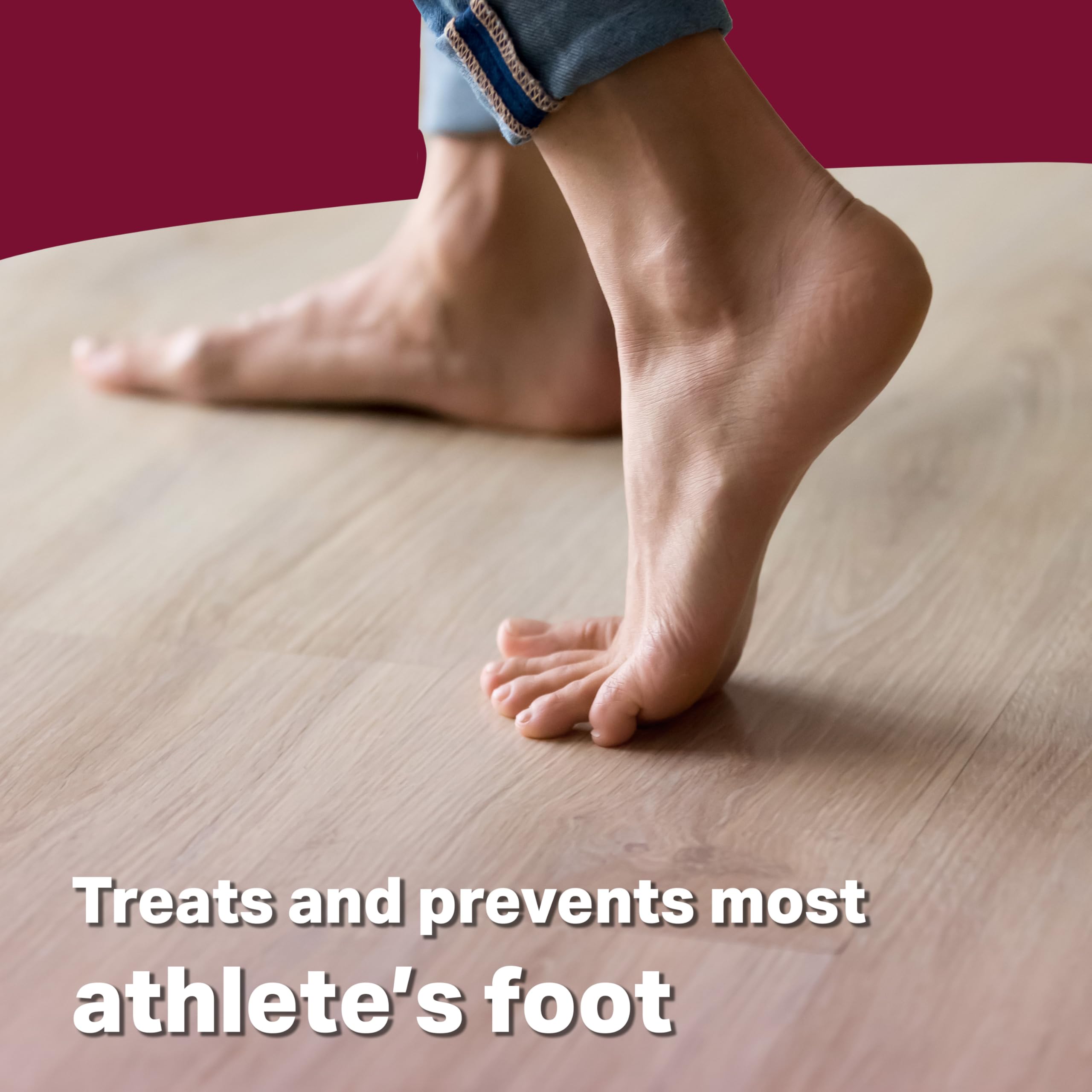 Tinactin Antifungal Cream, Athletes Foot Treatment, Tolnaftate 1%, Proven Clinically Effective on Most Athletes Foot and Ringwor