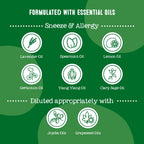 Oilogic Kids Sneeze & Allergy Essential Oil Roll-On - Naturally Comforts Allergy Symptoms with a Blend of 100% Pure Essential Oi