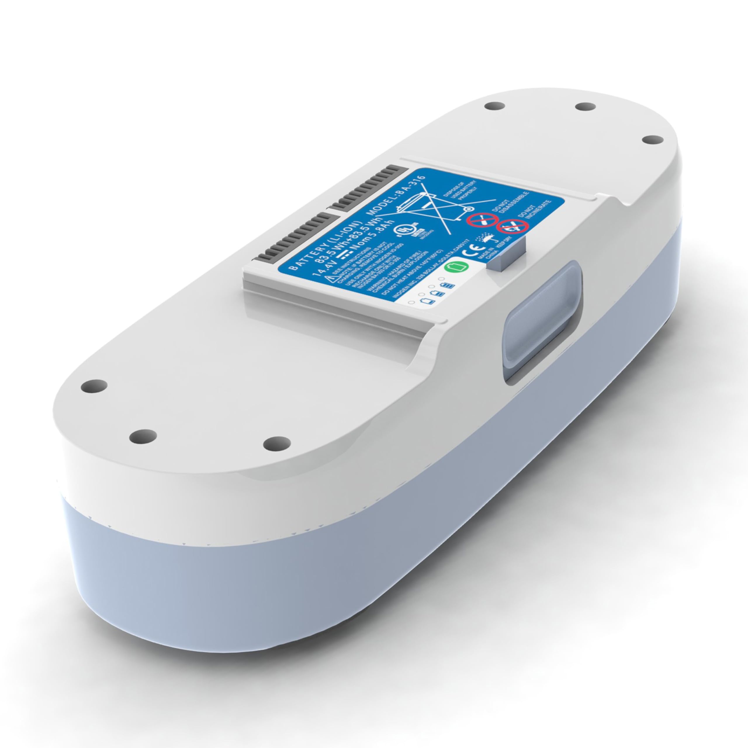 Inogen One G3 Extended (16-cell) Battery - Portable Replacement Battery - for the Inogen One G3-2.3 lb. and 8.75 x 3.0 x 1.98 in