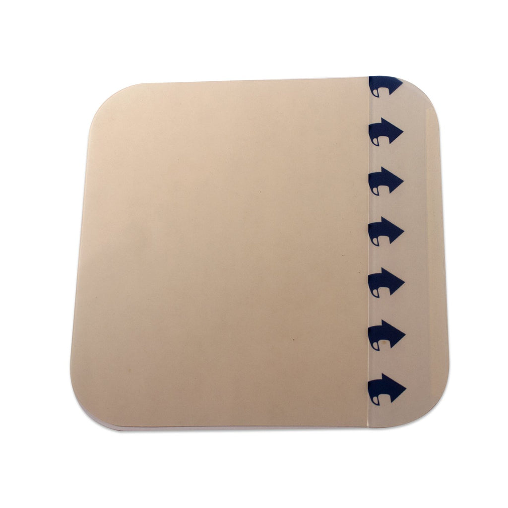 Dynarex DynaDerm Hydrocolloid Dressings, Sterile Moist Bandages for Wounds, 6'' x 6,'' Extra Thin & Latex-Free, Ships in Peel-Do