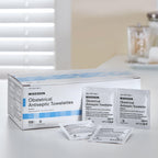 McKesson Obstetrical Antiseptic Towelettes Wipes, Sterile, Individual Packet, Clean Scent, 100 Count, 1 Pack
