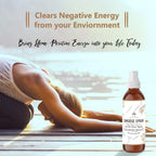 SOUL STICKS White Sage & Cinnamon Smudge Spray - 3.5oz Smokeless Energy Mist with Quartz Crystals - Non-Toxic Cleansing Spray fo