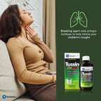 Reliable-1 Laboratories Tussin DM MAX Cough Suppressant, Reduces Cough & Chest Congestion, Thins/Loosens Mucus, Adult Strength N