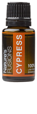 Natures Fusions French Cypress, 100% Pure and Natural Essential Oils, Undiluted, Therapeutic Grade for Aromatherapy and Topical