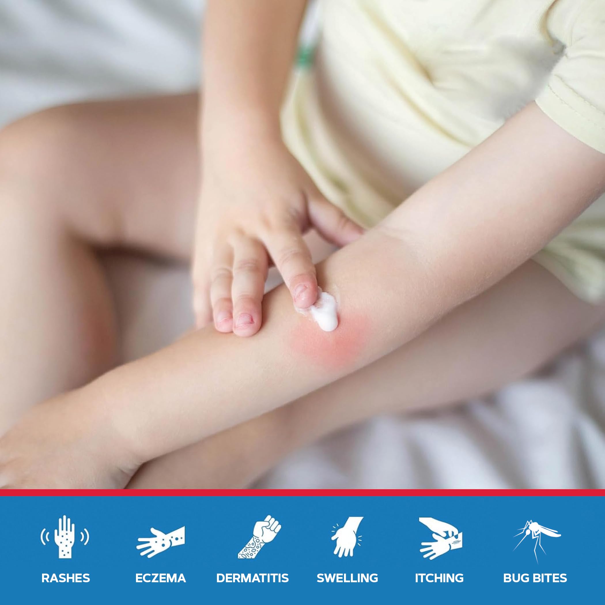 MED Pride Hydrocortisone 1 Percent Cream Anti Itch for Redness, Swelling, Rash, Bug Bites, Eczema Bulk Pack of 4 Travel Size 1 O