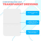 Waterproof Bandages, Transparent Film Dressing, Waterproof Bandages Post Surgical, Wound Covers For Showering, Tattoo Cover For