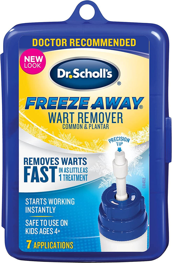 Dr. Scholl's Freeze Away Common & Plantar Wart Remover (Large Warts) 7 Treatments