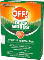 OFF! Deep Woods Insect Repellent Towelettes 12 Count, (Pack of 4)