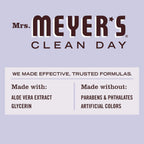 MRS. MEYERS CLEAN DAY Antibacterial Hand Sanitizer Spray, Travel Size, Removes 99.9% of Bacteria, Lavender Scent, 2 oz
