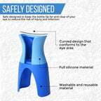 Eyedrop Bottle Guide Aid Dispenser, Reusable Eye Dropper Applicator, Eye Drop Helper for Accurate Delivery, Safe and Easy Eyecar
