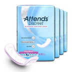 ADPMAX - Attends Discreet Women's Maximum Pads, 20 Count (x10)