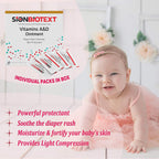 A and D Ointment by Sion Biotext Baby Diaper Rash Vitamin A + D Healing Cream for Dry Irritated Skin, Cuts, Burns Soothing Baby