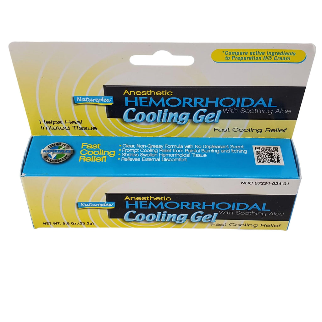 Anesthetic Hemorrhoidal Cooling Gel with Soothing Aloe 6 Pack