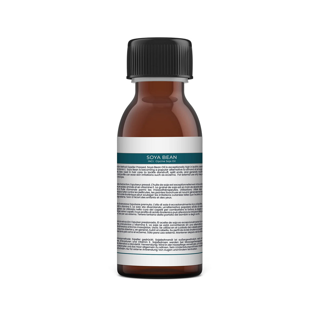Mystic Moments | Soya Bean Carrier Oil - 250ml - Pure & Natural Oil Perfect for Hair, Face, Nails, Aromatherapy, Massage and Oil