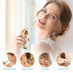 HERBROMAS Aromatherapy Essential Oils Roll On Set, Natural Pre-diluted Blend Oils for Skin Use, Relaxation Gift for Women & Men,
