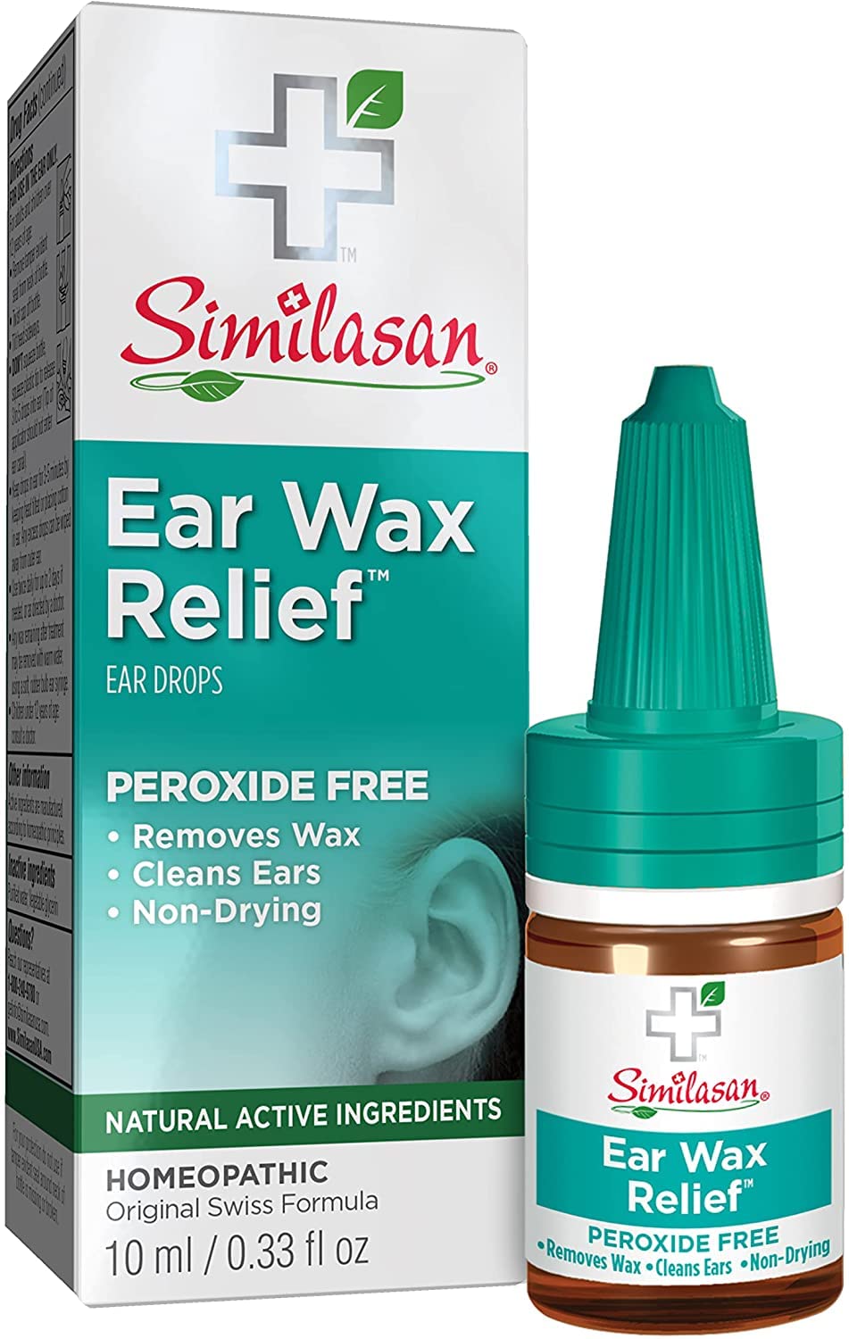 Similasan Ear Wax Relief Drops 10 ML (Value Pack of 3)3