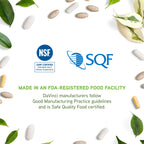 FoodScience of Vermont Sea Mussel, Green-Lipped Mussel Joint Supplement Capsules, 180 Count