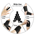 Self Adhesive Bandage Wrap(12 Pack, 3 Inch x 5 Yards), First Aid Medical Cohesive Bandage Tape, Breathable Elastic Sports Athlet