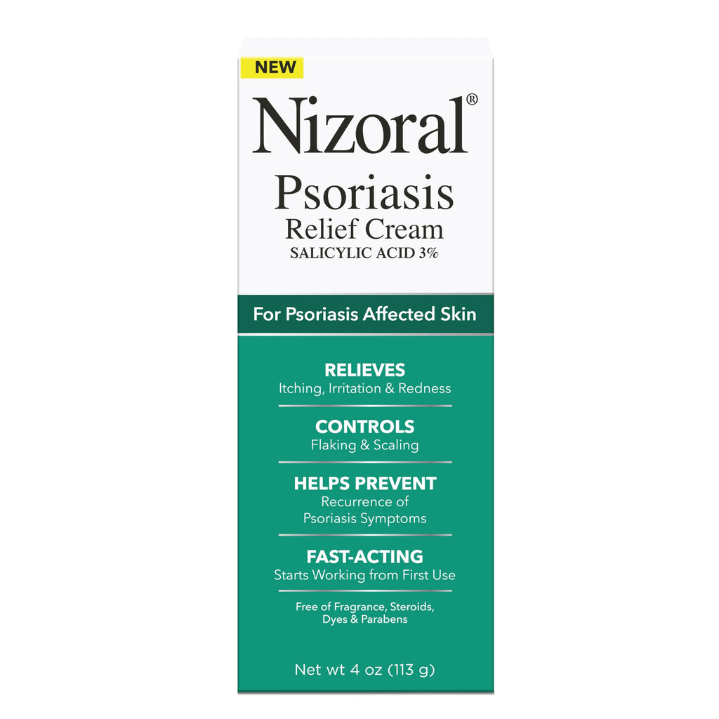 Nizoral Psoriasis Relief Cream- Relieves Itching, Irritation & Redness and Controls Flaking and Scaling with Maximum Strength Me