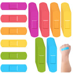 Yinder 360 Pcs Kids Bandages Bulk Colorful Flexible Bandages Neon Waterproof Breathable Strip Protect Cuts and Scrapes for Child