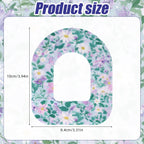 25pcs Adhesive Patches for Omnipod 5, Floral Style Sensor Patches Waterproof & Breathable CGM Overpatch Sensor Cover Compatible