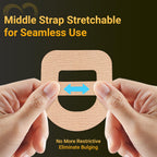 Omnipod 5 Adhesive Patches Waterproof, 20 Pack Amolyfe Omnipod Overpatches with Stretchable Strap, Optimized Split Backing for E