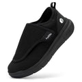 FitVille Diabetic Shoes for Men Extra Wide Slip-on Shoes for Swollen Feet Adjustable Walking Shoes for Elderly Foot Pain Relief 