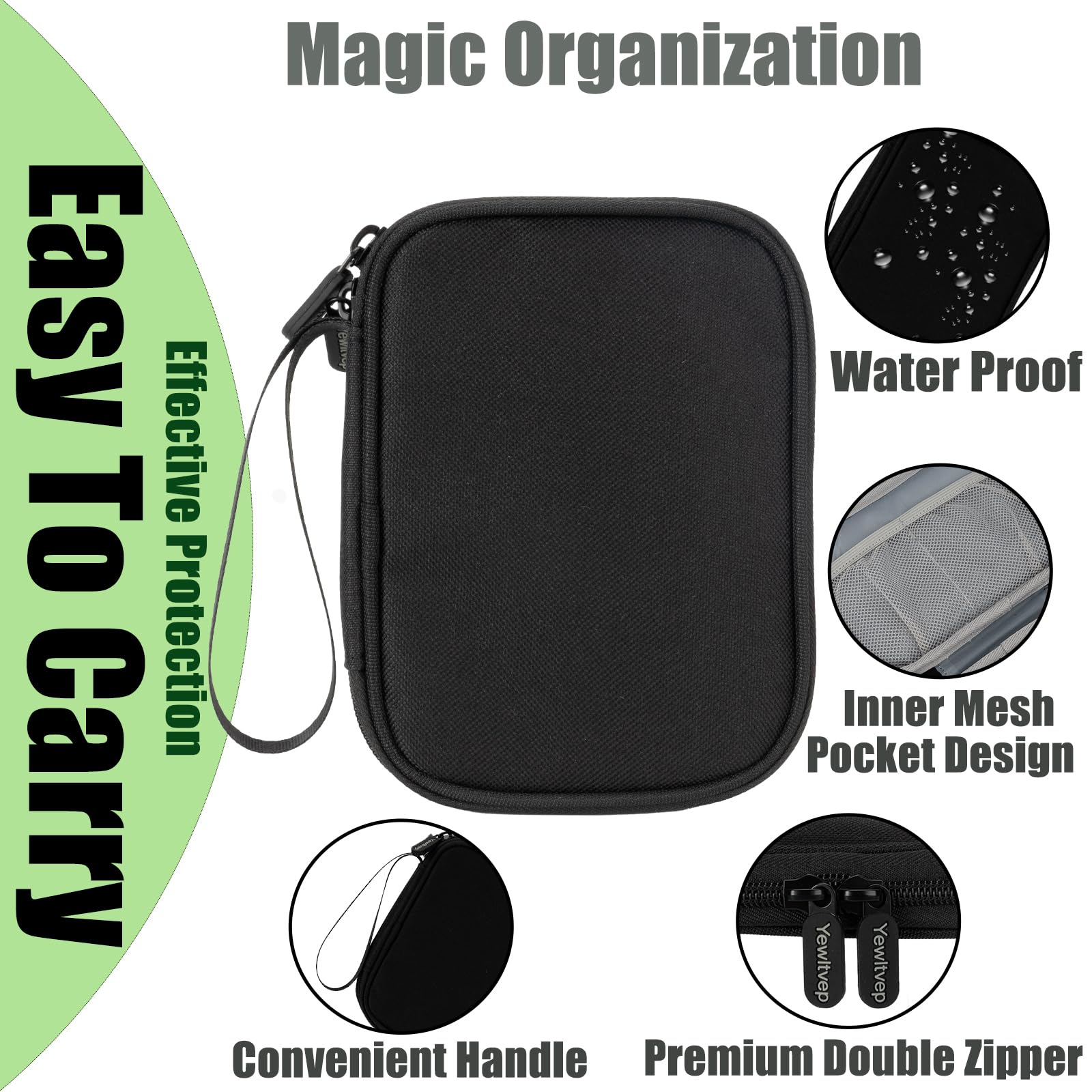 Pill Pouch Bags for Travel with Medicine Bag, Pack of 120 BPA Free 3 x 2.75 inch Reusable Pill Bag for Medicine with Write on La