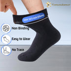 Yomandamor Womens Diabetic Crew Socks With Seamless Toe,6 Pairs Size 9-11