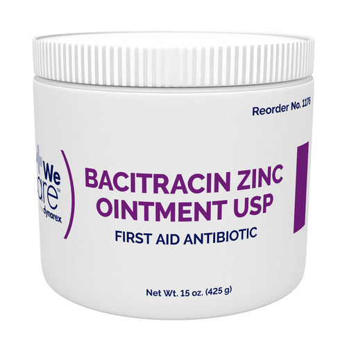 Dynarex Bacitracin Zinc, 15 Ounce Jar