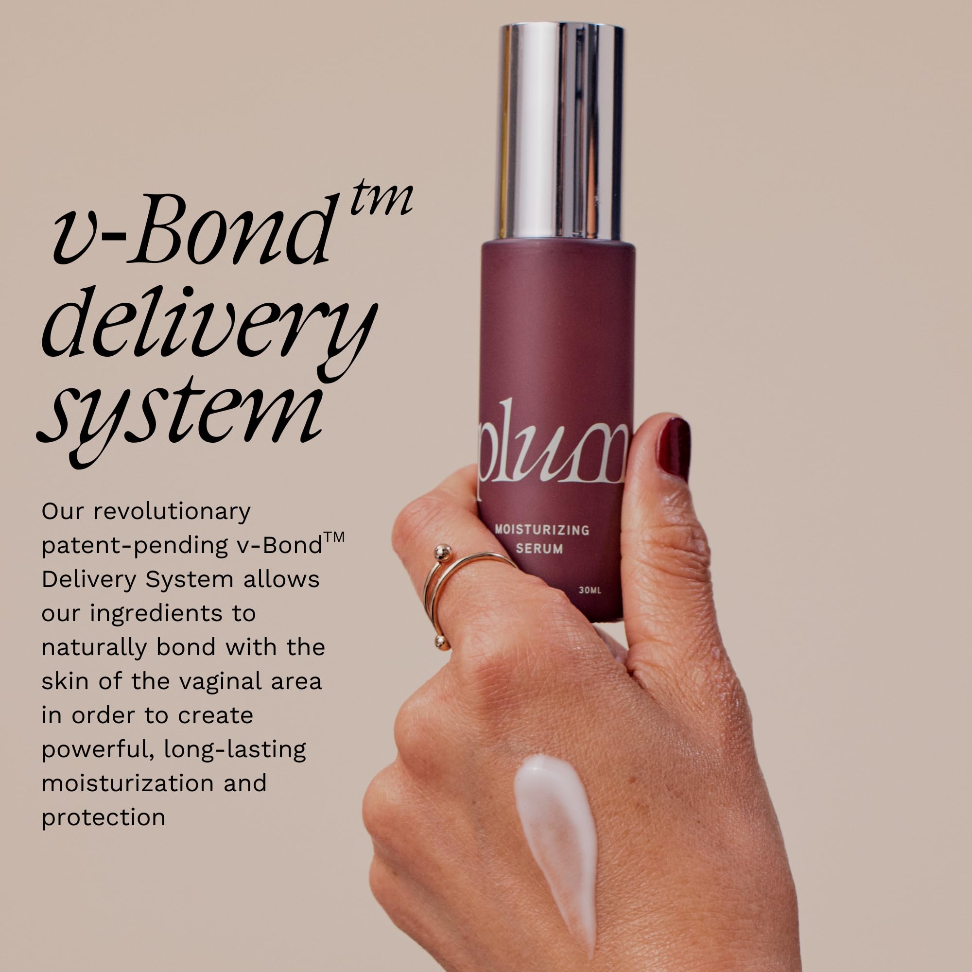 Vaginal Moisturizing Serum - Menopause Support for Long-Lasting Targeted Vaginal Dryness Relief, Drug Free, Hormone Free Vaginal