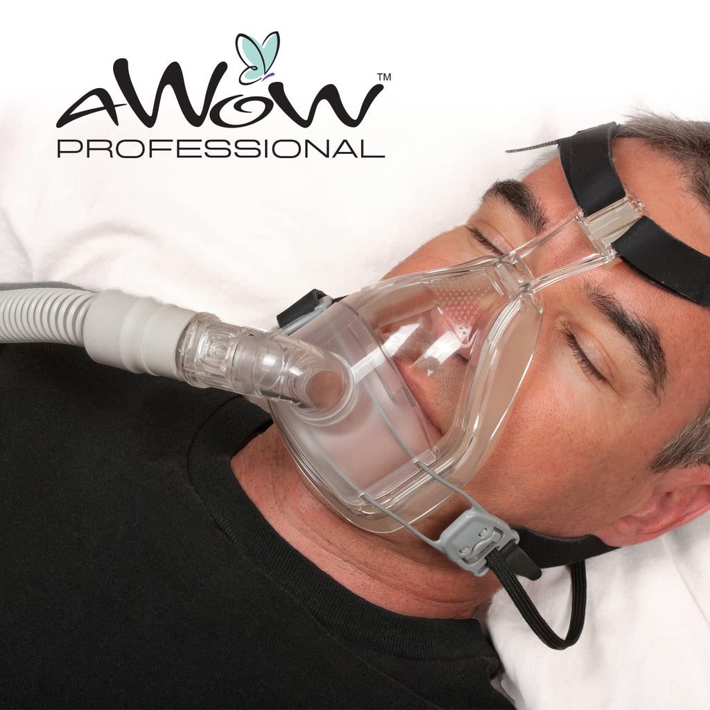AWOW Professional CPAP Cleaning Wipes - Unscented 100% Cotton, Make CPAP Mask Cleaning Easy for Daily CPAP/BiPAP Mask Maintenanc