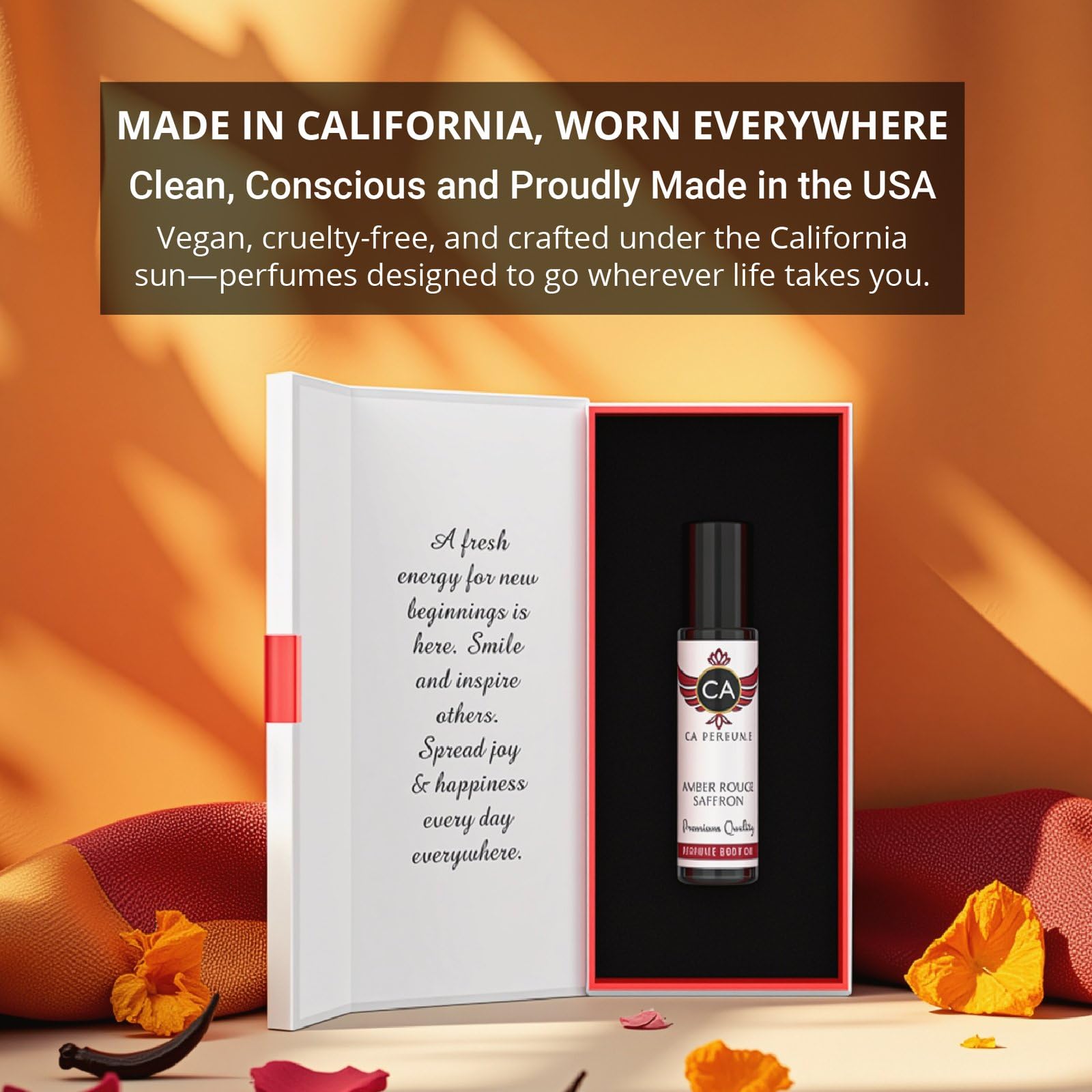 CA Perfume Impression of Absolute Aphrodisiac Unisex Perfume Oil Amber Spicy Scent Long Lasting Fragrance for Women and Men Trav