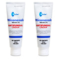 Globe (2 Pack Miconazole Nitrate 2% Cream (4 oz) Cures Most Athletes Foot, Jock Itch, Ringworm and More.