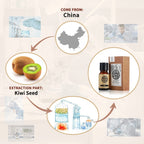 AKARZ Kiwi Essential Oil Natural Organic Kiwi Oil for Skin Body Hair Care, Candle,Soap,Making, DIY,Massage Aroma 0.34 Fl Oz (10m