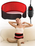 Red Light Therapy Belt, 600 HighDensity LEDs Red Light Therapy, Infrared Light Therapy Wrap with 5 Intensity Levels, 6 Timer Se