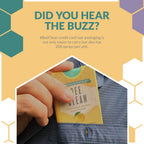 Bee Clean Organic Beeswax Hand Sanitizer Pocket Spray (2 Lavender Oil and 2 Citrus & Peppermint- Combo)