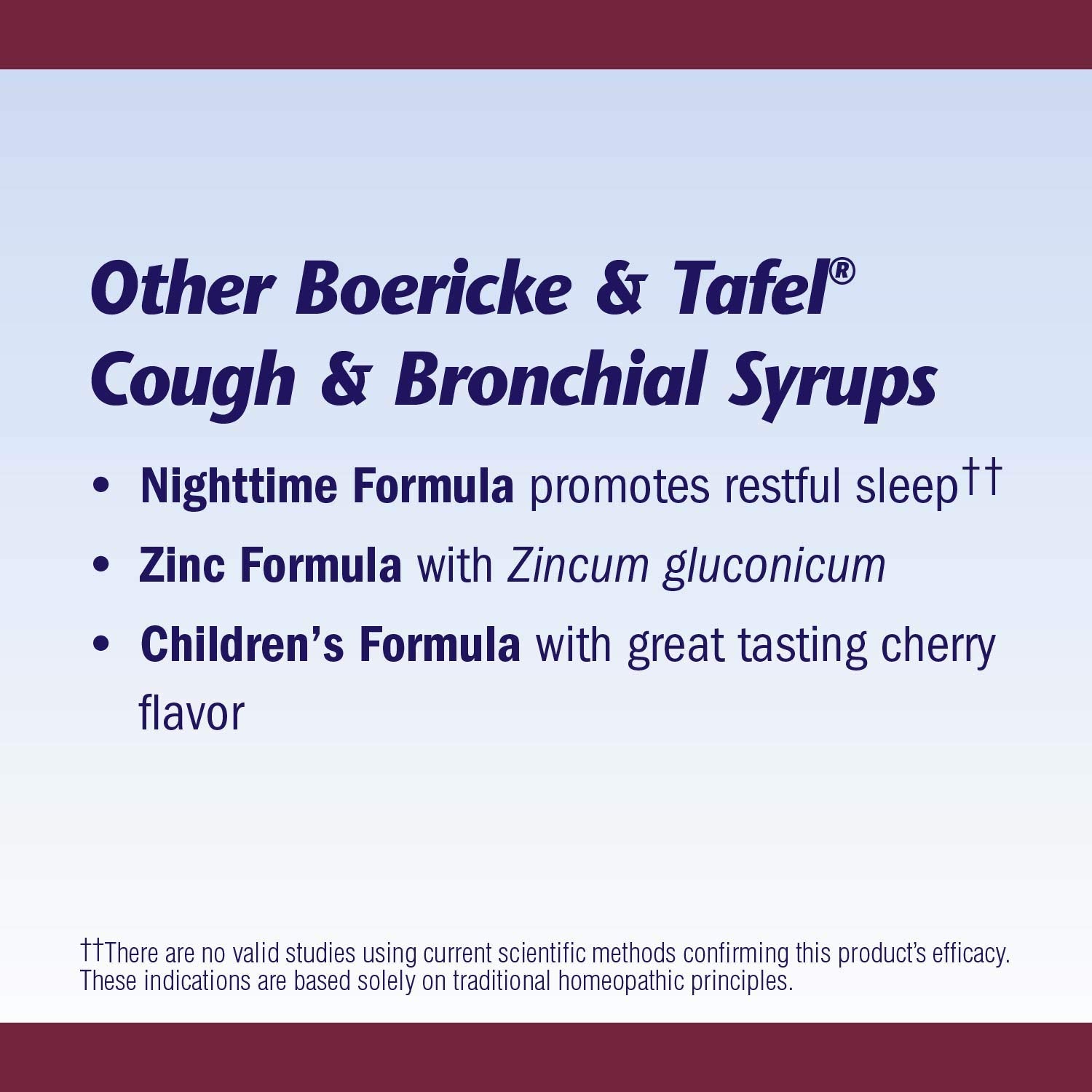 Boericke and Tafel Day Time Cough and Bronchial Syrup, 4 Ounce - 6 per case.