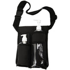 LANLAOER Massage Bottle Holster Profesional Storage Pouch Belt Comfortable Massage Oil Holster Belt Lotion Oil Waist Organizer(B