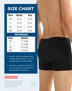 REELINDRY Mens Incontinence Underwear Washable, 2.3 oz Leak Proof Absorbent Odor Neutralization Briefs for Bladder Leak 2 Pack(B