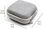 Multi-Functional Eye Drops, Medicine & Travel Accessories Organizer - Hardshell EVA Compact Carry Case - Loops & Mesh Pocket for